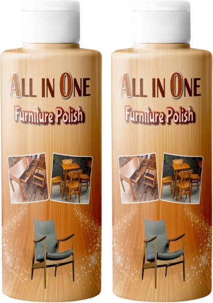H K GROUP Wood Polish Furniture Spray 3-in-1 Furniture Cleaner Shiner Spray, Pack of 2 Functional Floor Coating Paint