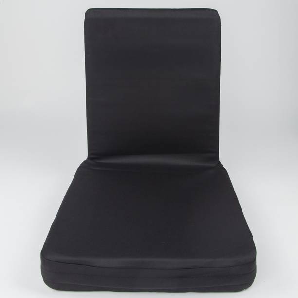 Moksh Intenational Black Meditation Floor Chair - Small Black Meditation Chair