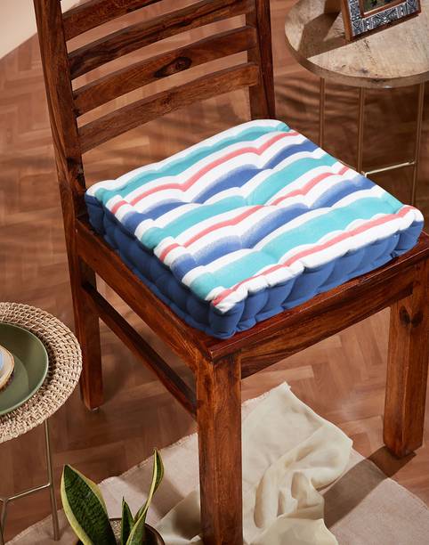 AIRWILL Soft and Comfortable Floor Cushion for Home and Office Sofa Chairs Cushion Blue::Red Floor Chair