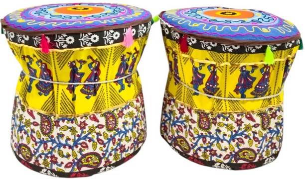 POSHMANDALA MUDDA COVER YELLOW Floor Chair