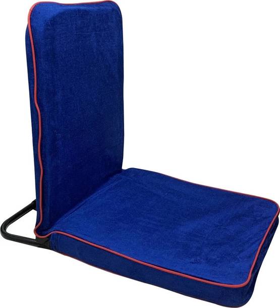 KAWACHI Right Angle Back Support Portable Relaxing Folding Yoga chair Blue Floor Chair