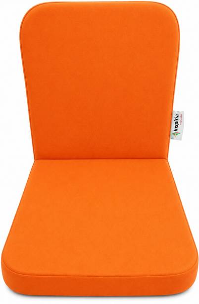 inspiria D1A Orange Floor Chair, Lazy Chair, Meditation Chair, Reading Chair, Yoga Chair