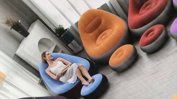 LEEDSOOY LEEDSOOY INFLATABLE SOFA GREY Grey Lazy Chair