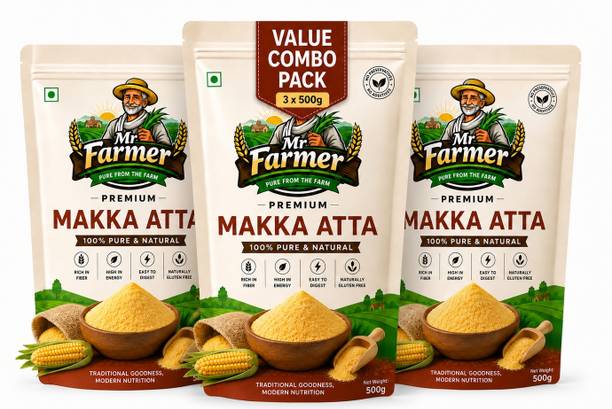 MR FARMER Premium 100% Pure Corn Flour Hand Made