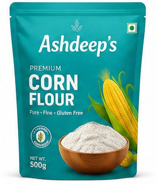 Ashdeep's Corn Flour 500g for Baking Frying and Thickening Recipes