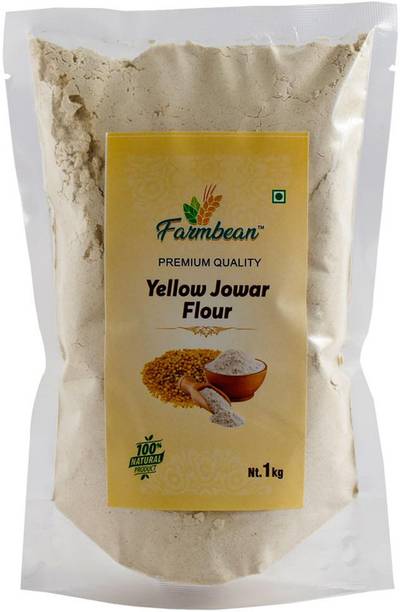 Farmbean Organic Yellow Jowar Flour | Jawar Ka Atta| Sorghum Flour | Jonna