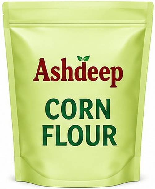 Ashdeep's Corn Flour Premium Corn Starch for Baking & Desserts 500 g