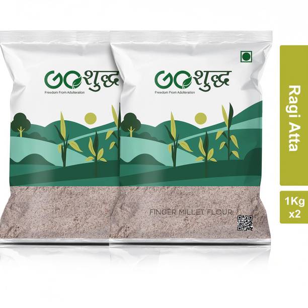 Goshudh Premium Quality Ragi Flour 2KG Pack