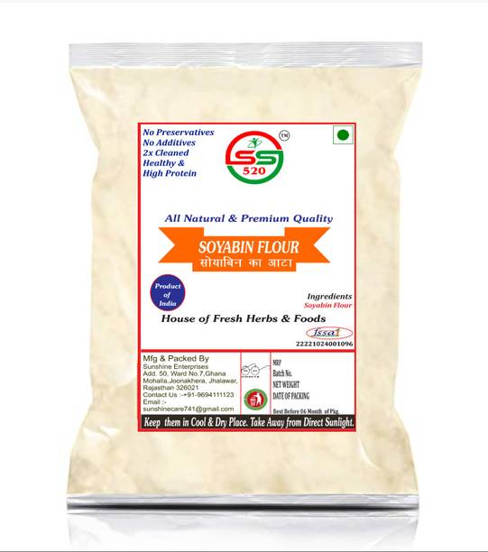 SS520 Natural Soya Bean Yellow Soyabin Powder Cereal Grain Protein Flour