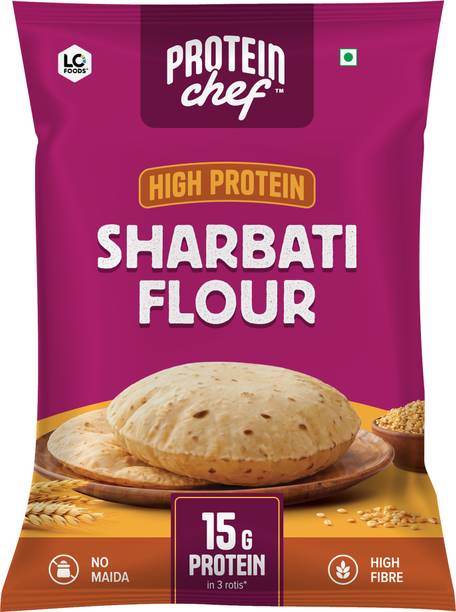 Protein Chef Sharbati Atta with High Protein, No Maida