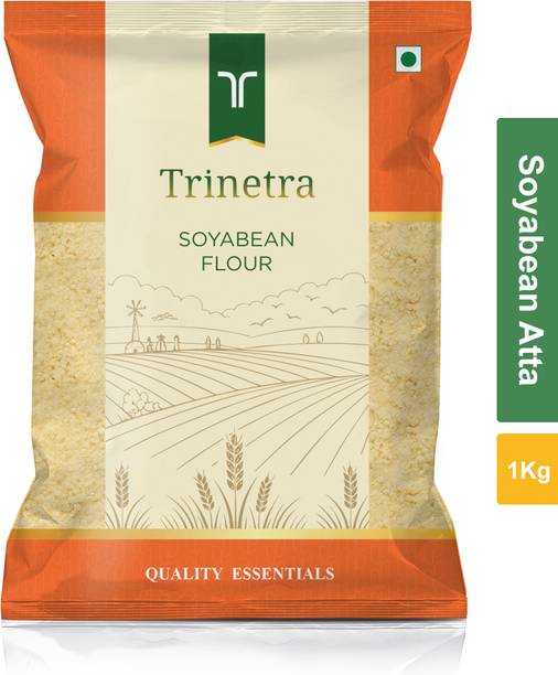 Trinetra Best Quality Soyabean Flour / Soyabean Atta 1Kg