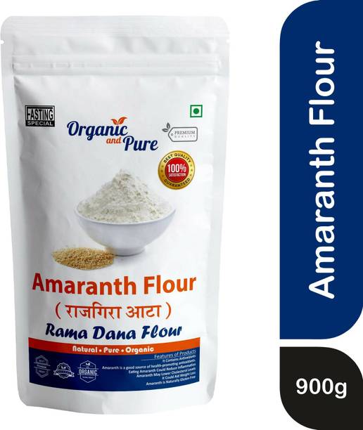 Organic and Pure Rajgira Atta, Amarnath Flour for Upwas Vrat Fasting, Gluten Free