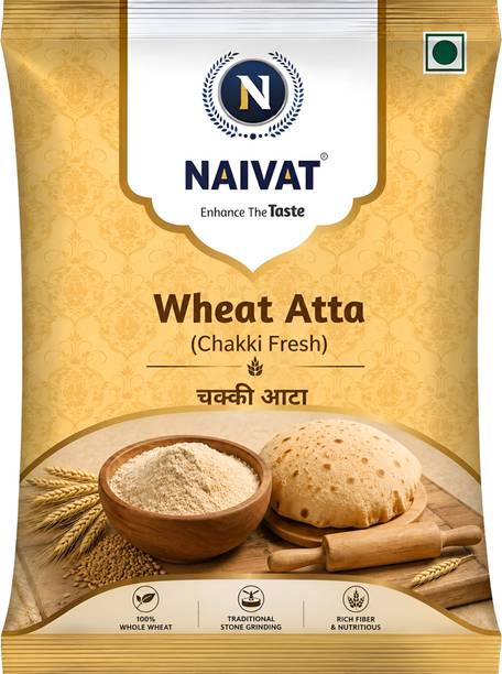NAIVAT premium wheat atta (chakki fresh)