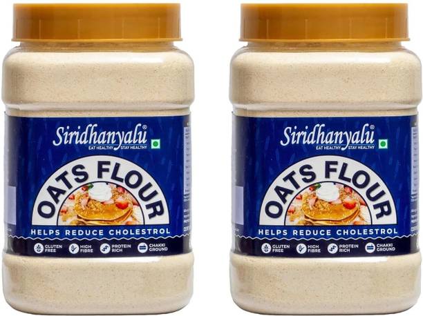 siridhanyalu High Fibre, Gluten Free,No Preservatives,Diet Food,Rich in Protein,Oats Flour |