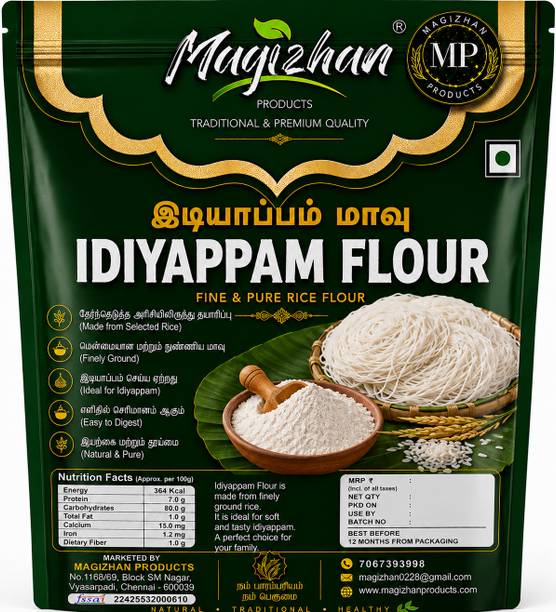 Magizhan Products MAGIZHAN Idiyappam Flour - Ideal for Idiyappam and Sevai