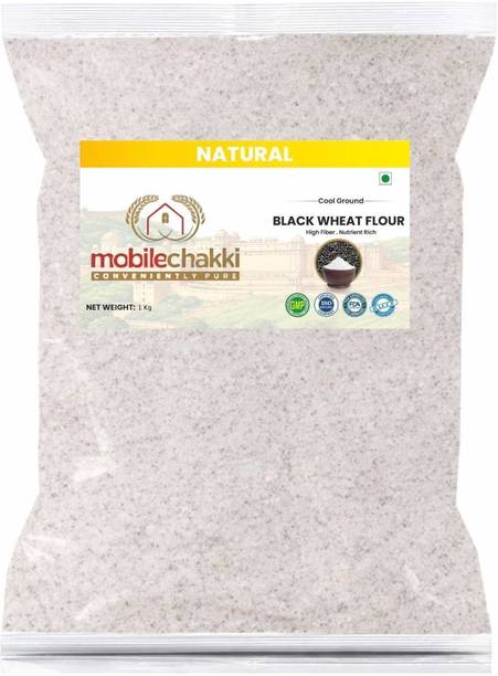 MOBILE CHAKKI Premium Black Wheat Atta | Kaala Gehun | High Fiber & Antioxidant Rich
