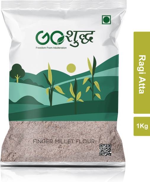 Goshudh Premium Quality Ragi Atta/Finger Millet Flour-1Kg