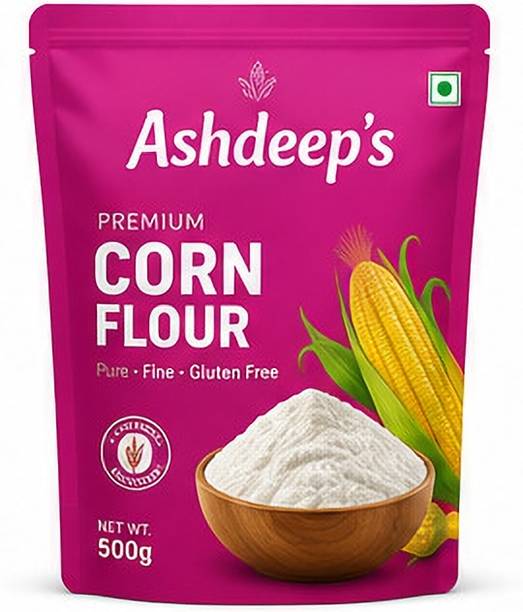 Ashdeep's Corn Flour 500g Kitchen Essential for Home and Commercial Use