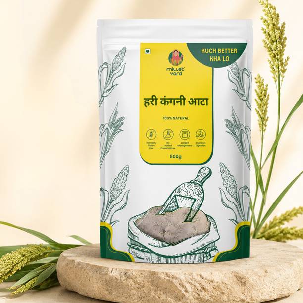 MILLET YARD Browntop Millet | Browntop Atta - 500gm