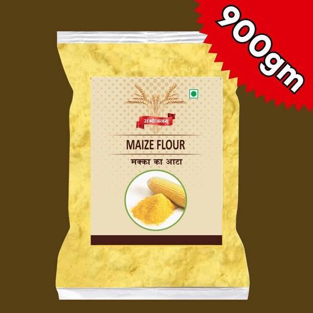 Sambhojanam Best Quality Maize Flour/Makka Atta 900 gm