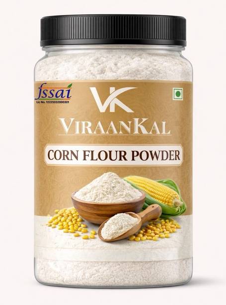 VIRAANKAL Corn flour (JAR PACK 200g) | Maize Starch | Corn flour for Cooking and Baking