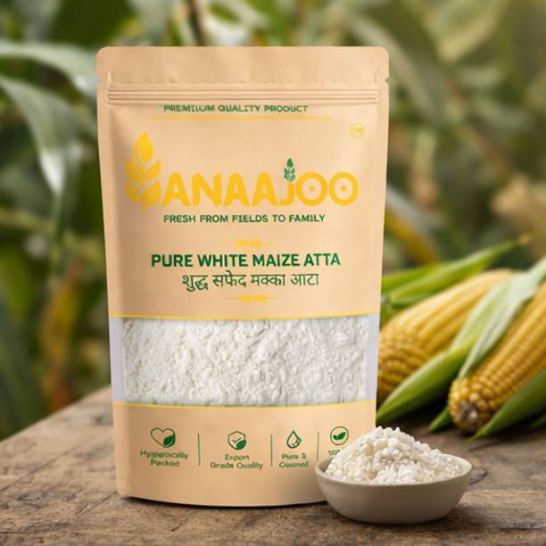 anaajoo Pure White Maize Atta