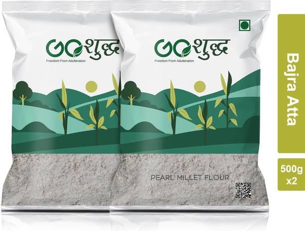 Goshudh Premium Quality Bajra Atta (Pearl Millet Flour)-500gm