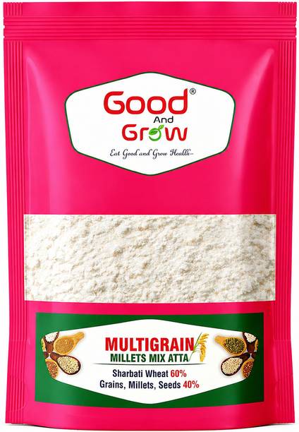 GOOD AND GROW-EAT GOOD AND GROW HEALTH MultiGrain Atta - with 40% Millets, Healthy, Tasty, Healthier Rotis Everyday