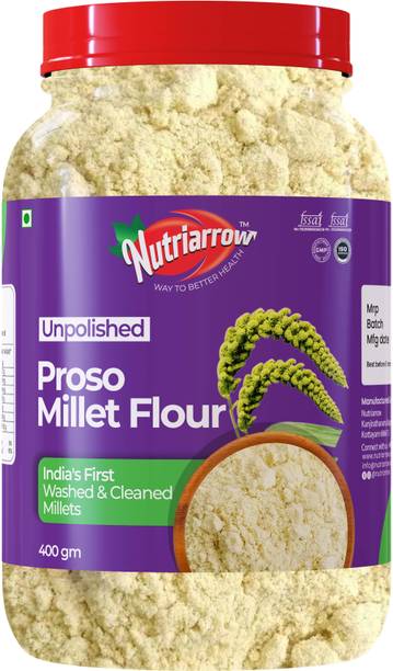 Nutriarrow Unpolished Proso Millet Flour, Washed & Cleaned
