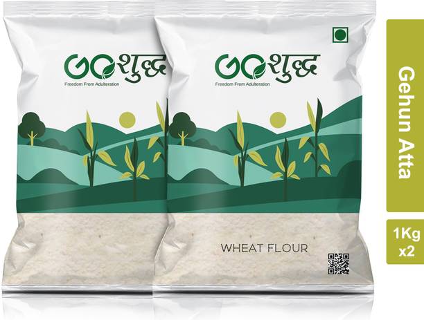 Goshudh Premium Quality Gehun Atta (Wheat Flour)-1Kg