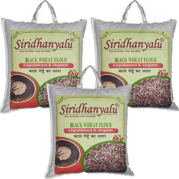 siridhanyalu Black Wheat Flour(15Kg)ATTA