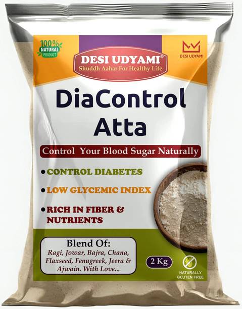 desi udyami Dia-Control Atta: A Sugar-Free Multigrain Flour for Healthy Living