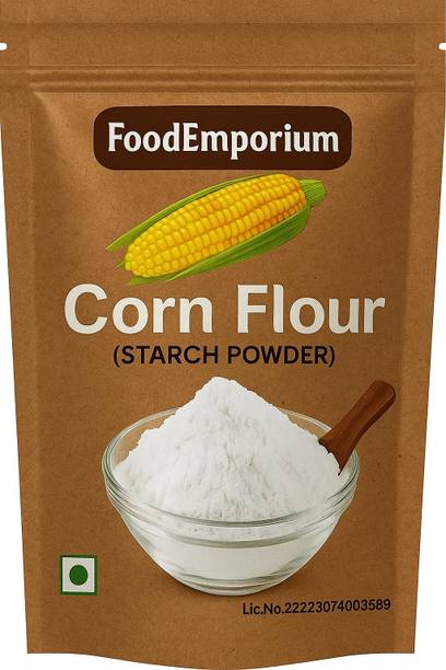 FoodEmporium Cornflour Powder | Cornflour | Starch Powder | makki aata | Maize Flour