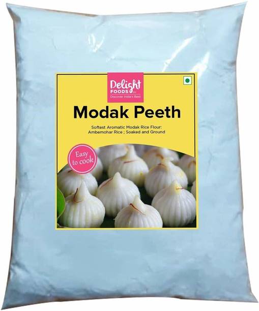 Delight Foods Modak Peeth - Ambemohar Rice Flour (soaked & ground)