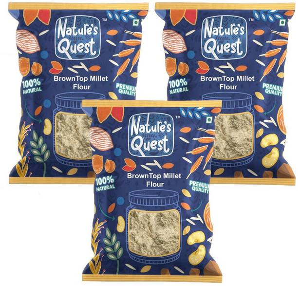 Nature’s Quest Browntop Millet Grain Flour Pack of 3 - 1.5 Kg