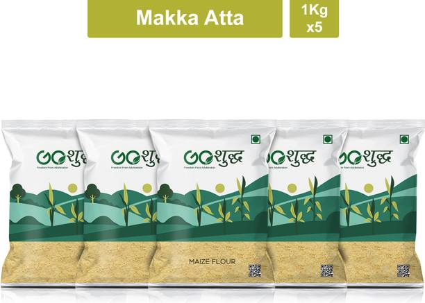 Goshudh Premium Quality Makka Atta (Maize Flour)-1Kg