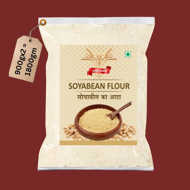Sambhojanam BEST QUALITY SOYABEAN FLOUR/SOYABEAN ATTA-900 gm