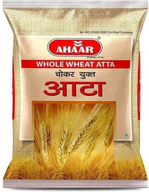 Ahaar Whole Wheat Flour (Chokar Yukt Atta ), 2kg
