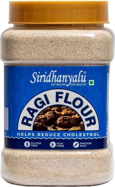 siridhanyalu Ragi Flour | High Fibre, Gluten Free,No Preservatives,Diet Food,Rich in Protein