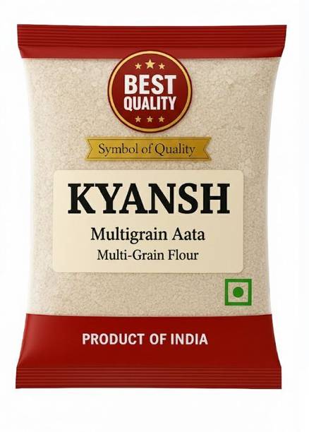 Kyansh 1kg Pack of Multigrain flour (Multigrain aata)