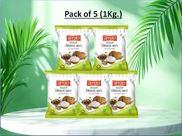 AMZO Singhara Flour Atta Powder, Chest nut Flour Powder,Singhada Singoda 1000g