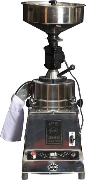 Natraj Aatamaker Shakti Stone Round Domestic Flourmill Aata Maker with Auto Feeder Device Aatamaker Shakti Stone Round Domestic Flourmill Aata Maker with Auto Feeder Flourmill