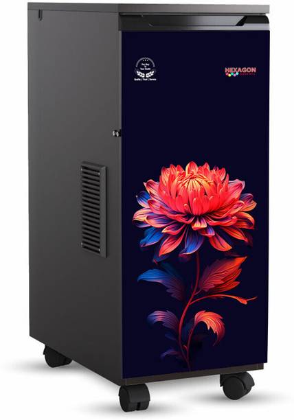 Shreejifine Hexagon Mill Max Pro Stainless Steel Chamber Atta Chakki Gharghanti for Home Use Zerbera Flourmill