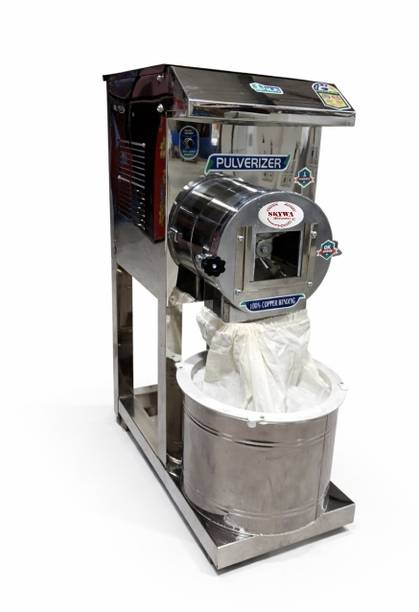 SKYWA 1hp pulverized 1hp pulverized ss body copper winding moter Flourmill