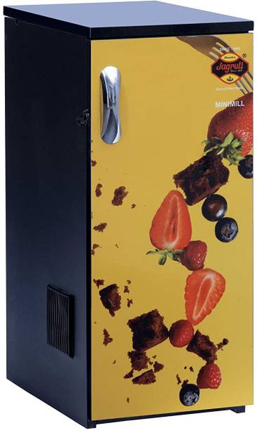 Jagruti 2KG Small Attachakki With, Mirror Finished Door Fully Automatic Yellow Strawberry Flourmill