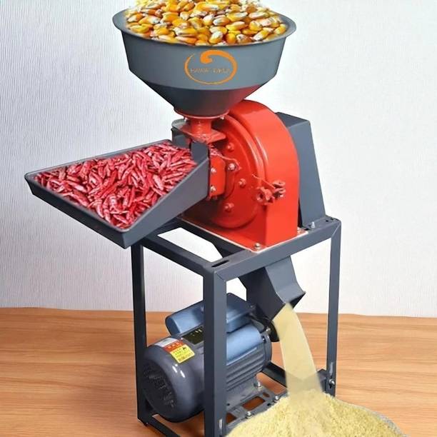 RAWAT Heavy Duty 3 HP Chilli Grinder for Masala & Spice Grinding (Without Motor) Flourmill