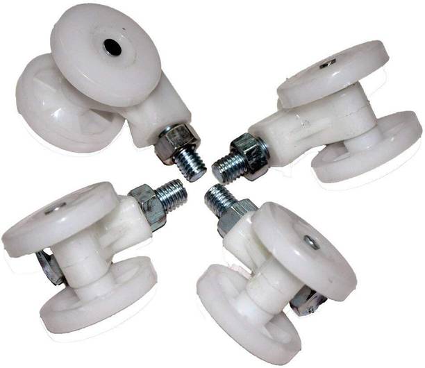 BAMORE Caster Wheel for Domestic Flour Mill (White) Flourmill