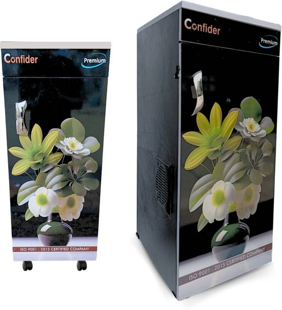 Confider 2in1 Mini Atta Chakki Machine | 0.75 U/hr | 1 HP | Black Floral Flour Mill | Export Quality | Domestic & Automatic Home Atta Chakki | 2 in 1 Grain & Spice Flourmill