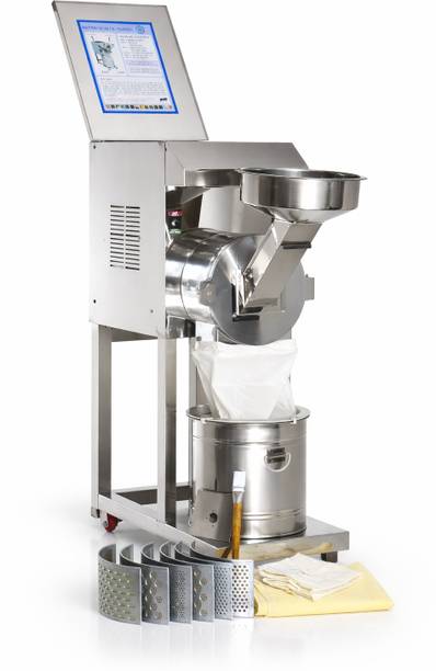 Amogh Amogh 2HP 2in1 Pulveriser Single Phase Grain & Masala Flour Mill 2HP atta chakki flourmill gharghanti Maavu Pindi Hittu Podi Flourmill