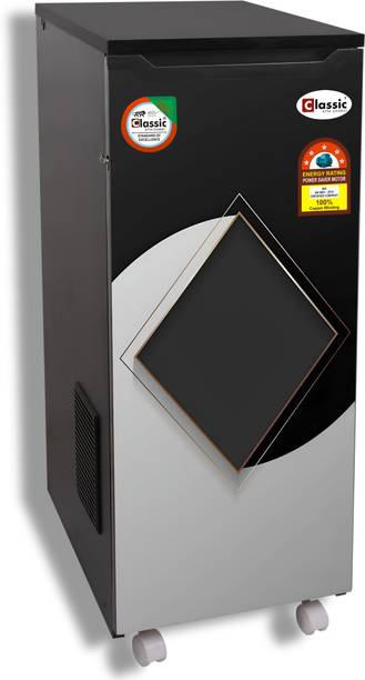 Classic Atta Chakki Black Square 2in1 - 1 HP Domestic Flour Mill for Grains & Masalas-10 Kg/Hr 2in1 Black Square Flourmill